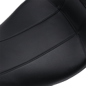 Le Pera LK-997BRGT3 Outcast GT 2UP Carbon Fiber Seat with Backrest - Black - sxspowersports