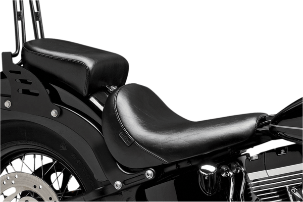 Le Pera LKS-007PDX Deluxe Smooth Pillion Pad for Bare Bones Solo Seat - sxspowersports