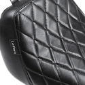 Le Pera LYO-007DM Bare Bones Diamond Stitch Solo Seats - sxspowersports