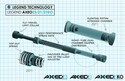 Legends 0414-0532 AXEO High Performance Front End Suspension - 49mm Forks - sxspowersports