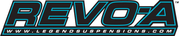 Legends 1310-0957 REVO-A Adjustable Coil Suspension - 13in. - Heavy-Duty - Black - sxspowersports