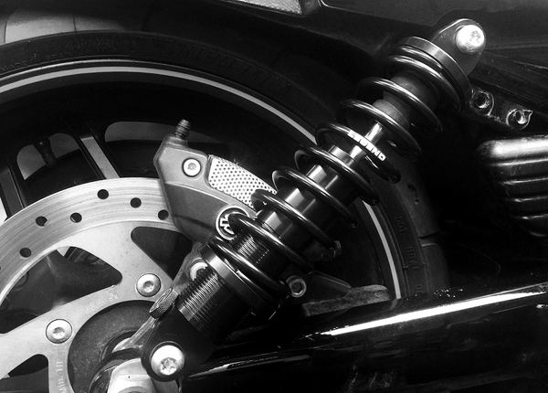 Legends 1310-0957 REVO-A Adjustable Coil Suspension - 13in. - Heavy-Duty - Black - sxspowersports