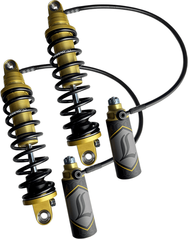 Legends 1310-1904 Revo-Arc Remote Reservoir Standard Coil Suspension - 14in. L - Gold - sxspowersports