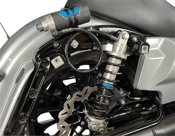 Legends 1310-1904 Revo-Arc Remote Reservoir Standard Coil Suspension - 14in. L - Gold - sxspowersports