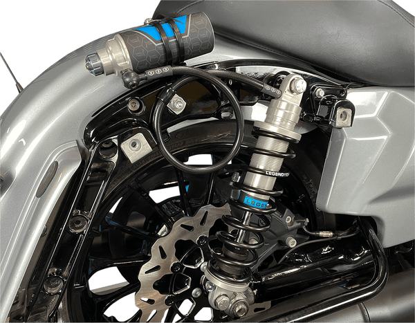 Legends 1310-1909 Revo-Arc Remote Reservoir Heavy Duty Coil Suspension - 14in. L - Gold - sxspowersports