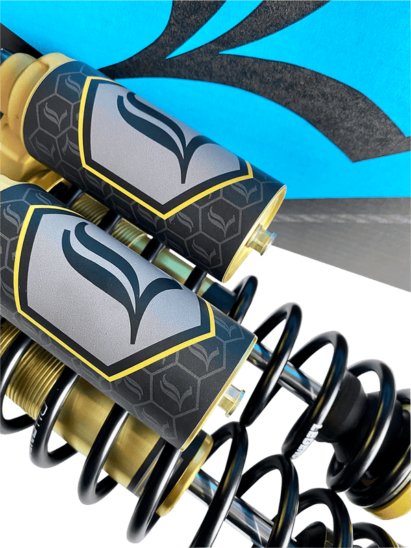 Legends 1310-1915 Revo-Arc Piggyback Dyna Heavy Duty Coil Suspension - 13in. L - Gold - sxspowersports