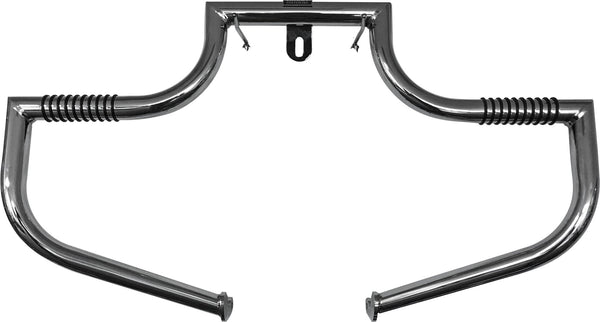 Lindby 116-1 Linbar Front Highway Bar - Triple-Chrome Plated - sxspowersports