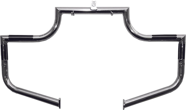 Lindby 1202/09 Twinbar Front Highway Bar - Chrome-Plated - sxspowersports