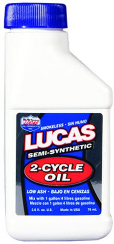 LUCAS 10058 Semi-Synthetic 2-Cycle Oil - sxspowersports