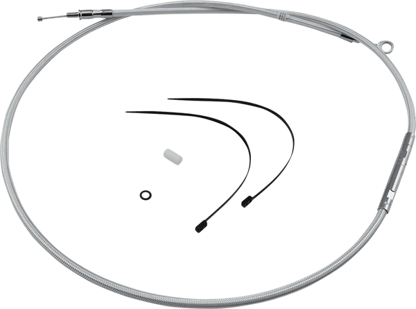 Magnum 32058HE Sterling Chromite II High Efficiency Braided Clutch Cable - 69 1/4in. - sxspowersports