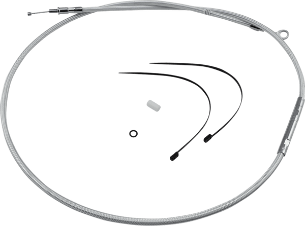 Magnum 321210HE Sterling Chromite II High Efficiency Braided Clutch Cable - 72 11/16in. - sxspowersports