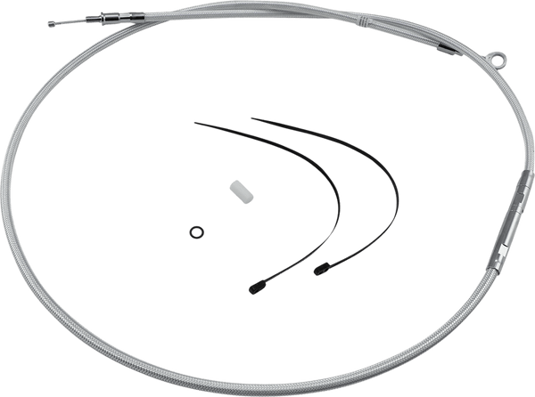 Magnum 32128HE Sterling Chromite II High Efficiency Braided Clutch Cable - 70 11/16in. - sxspowersports