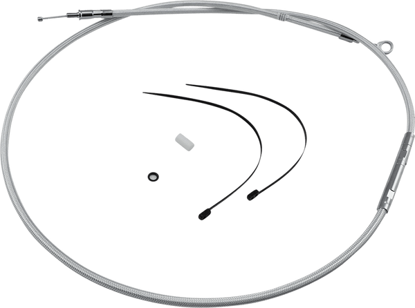 Magnum 322222HE Alternative Length Sterling Chromite II Braided High Efficiency Clutch Cable - 78 11/16in. - sxspowersports