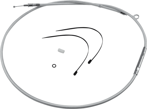 Magnum 32252HE Sterling Chromite II High Efficiency Braided Clutch Cable - 57-1/4in. - sxspowersports