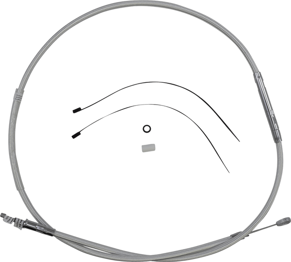 Magnum 32258HE Sterling Chromite II High Efficiency Braided Clutch Cable - 63in. - sxspowersports