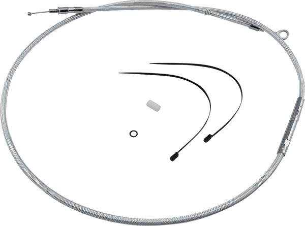 Magnum 322824 Alternative Length Sterling Chromite II Braided High Efficiency Clutch Cable - 80 11/16in. - sxspowersports