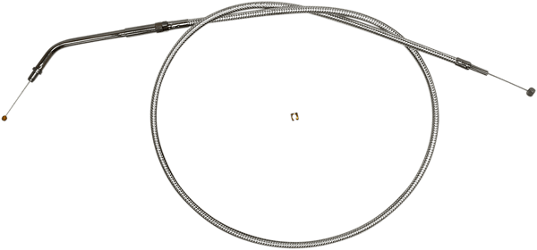 Magnum 33166 Alternative Length Sterling Chromite II Braided Throttle Cable - 44in. - sxspowersports