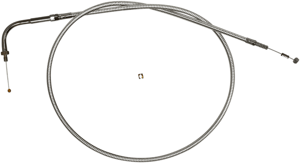 Magnum 3451S Sterling Chromite II Braided Idle Cable for S&S E/G Carburetors - sxspowersports