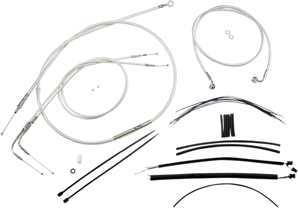 Magnum 387273 Sterling Chromite II Handlebar Installation Kit for 18-20in. Ape - sxspowersports