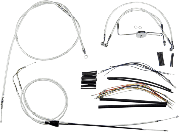 Magnum 387291 Sterling Chromite II Handlebar Installation Kit for 12-14in. Ape - sxspowersports