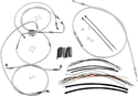 Magnum 387322 Sterling Chromite II Handlebar Installation Kit for 15-17in. Ape - sxspowersports