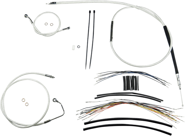 Magnum 387851 Sterling Chromite II Handlebar Installation Kit for 12-14in. Ape - sxspowersports