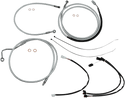 Magnum 387882 Sterling Chromite II Handlebar Installation Kit for 15-17in. Ape - sxspowersports