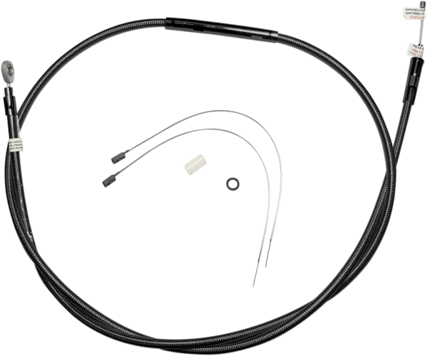 Magnum 422312HE Black Pearl High Efficiency Braided Clutch Cable - 74-11/16in. - sxspowersports