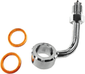Magnum 47019 Trike Upper Brake Line Adapter - Black - sxspowersports