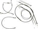 Magnum 487284 Black Pearl Handlebar Installation Kit for 10in. Ape - sxspowersports