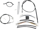 Magnum 487362 Black Pearl Handlebar Installation Kit for 15-17in. Ape - sxspowersports