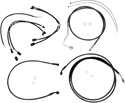 Magnum 487421 Black Pearl Handlebar Installation Kit for 12-14in. Ape - sxspowersports