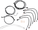Magnum 487422 Black Pearl Handlebar Installation Kit for 15-17in. Ape - sxspowersports