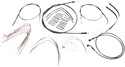 Magnum 487653 Black Pearl Handlebar Installation Kit for 14-16in. Ape - sxspowersports