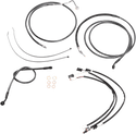 Magnum 487881 Black Pearl Handlebar Installation Kit for 12-14in. Ape - sxspowersports