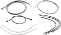 Magnum 487932 Black Pearl Handlebar Installation Kit for 15-17in. Ape - sxspowersports