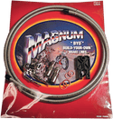 Magnum 496190A BYO Build-Your-Own DOT Single Disc Brake Line Kit with 6ft Brake Line - 90 Deg Banjo - Black - sxspowersports