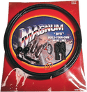 Magnum 496700A BYO Build-Your-Own DOT Single Disc Brake Line Kit with 6ft Brake Line - 180 Deg Banjo - Black - sxspowersports