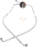 Magnum 57009 Polished Stainless Designer Series Front Lower Brake Line Kit - sxspowersports