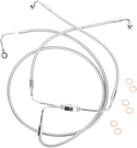 Magnum 57010 Polished Stainless Designer Series Front Lower Brake Line Kit - sxspowersports