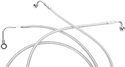 Magnum 57010 Polished Stainless Designer Series Front Lower Brake Line Kit - sxspowersports