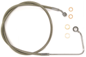 Magnum SSC1407-40 Clear Coated XR Stainless Front Brake Line Kit - 33 1/4in. Total Length - sxspowersports