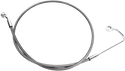 Magnum SSC1407-40 Clear Coated XR Stainless Front Brake Line Kit - 33 1/4in. Total Length - sxspowersports