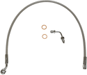 Magnum SSC1507-30 Clear Coated XR Stainless Upper Front Brake Line Kit - 22in. Total Length - sxspowersports