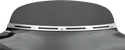 Memphis Shades MEB1716 Plates-Only Kit for Changing Sportshield to Fats/Slim or Batwing Fairing - Black - sxspowersports