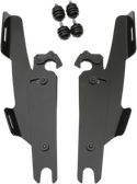 Memphis Shades MEB2032 No-Tool Trigger-Lock Mount Kit for Memphis Fats - Black - sxspowersports