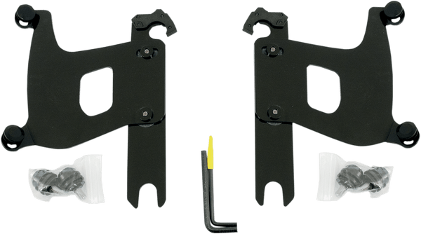 Memphis Shades MEB2049 Trigger-Lock Mount Kit for Bullet Fairing - Black - sxspowersports