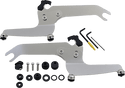 Memphis Shades MEB2051 Trigger-Lock Mount Kit for Batwing Fairing and Fats/Slim Windshields - Black - sxspowersports