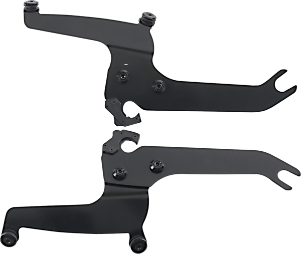 Memphis Shades MEB2051 Trigger-Lock Mount Kit for Batwing Fairing and Fats/Slim Windshields - Black - sxspowersports