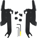 Memphis Shades MEB2051 Trigger-Lock Mount Kit for Batwing Fairing and Fats/Slim Windshields - Black - sxspowersports
